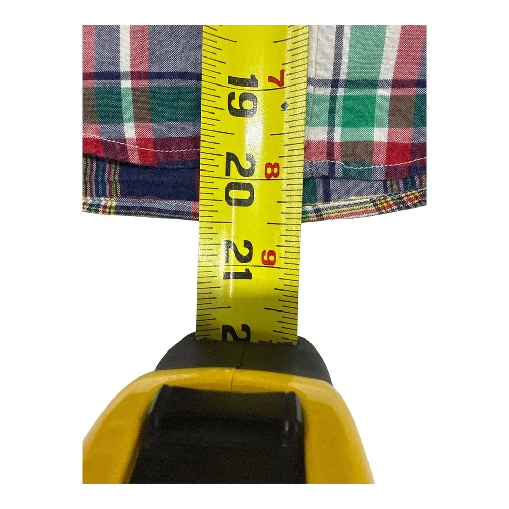 Ralph Lauren Boys Plaid Button Down Shirt Short Sleeve Multi Color Size 5